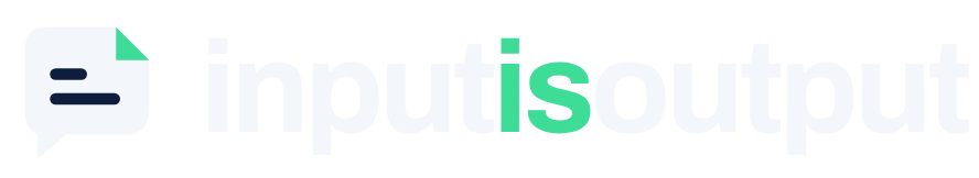 inputisoutput